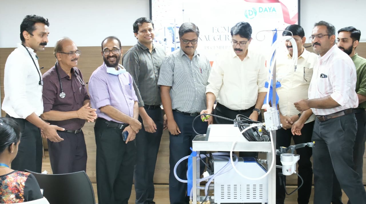 ECMO inauguration ceremony at Daya General Hospital, Thrissur.