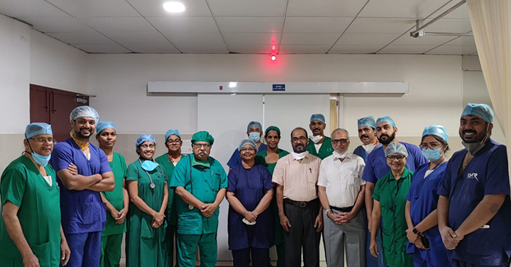 Thrissur Daya General Hospital successfully completes its first Robotic Surgery - first of its kind in Thrissur